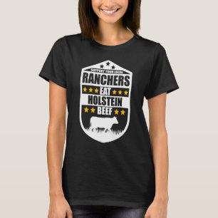 T-shirt Soutenez Vos Ranchers Locaux Mangez Les Boeuf Ferm