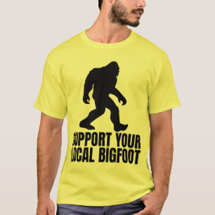 T-shirt Soutenez Votre Amoureux De Bigfoot Local