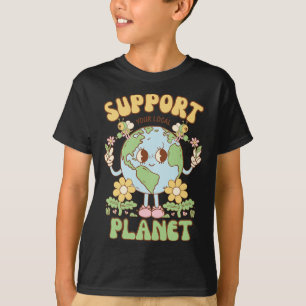 T-shirt Soutenez votre planète locale Hommes Femmes Enfant