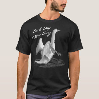 T-shirt Soutenir Chaque Jour Le Swan Une Nouvelle Chanson 
