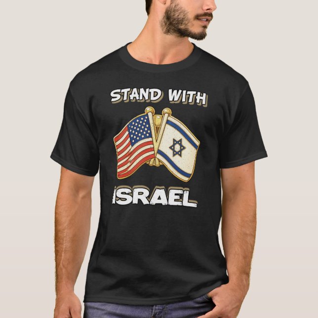 T-SHIRT SOUTENIR ISRAËL (Devant)