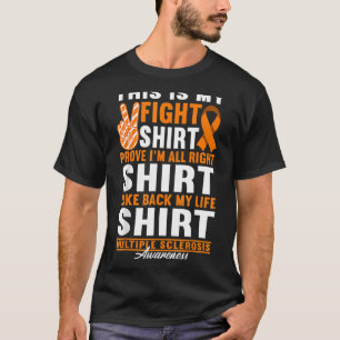 T-shirt Soutenir l'équipe de lutte I Ed Ms Journée de la s