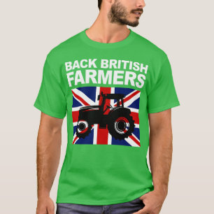 T-shirt Soutenir les agriculteurs britanniques soutient l'