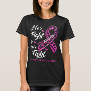 T-shirt Soutenir les dons de guerriers du cancer du sein