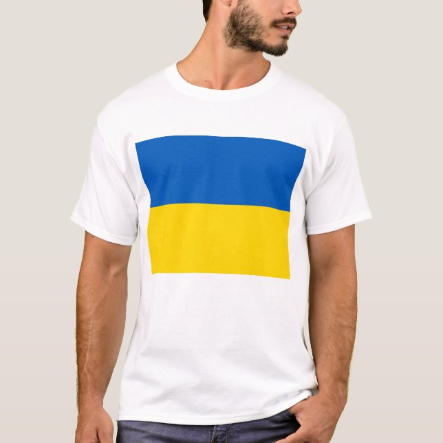 T-SHIRT SOUTENIR L'UKRAINE !   (Devant)