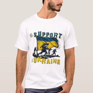 T-SHIRT SOUTENIR L'UKRAINE - SAUVER L'UKRAINE