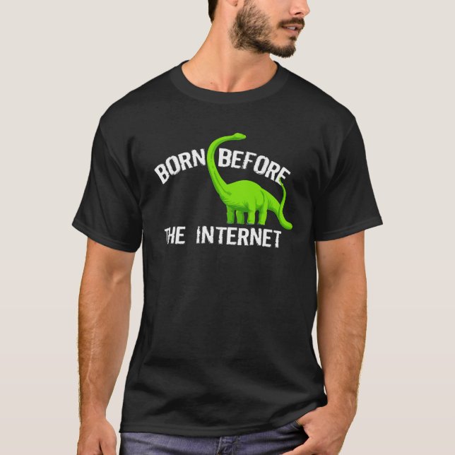 T-shirt Soutenu avant l'Internet (Devant)