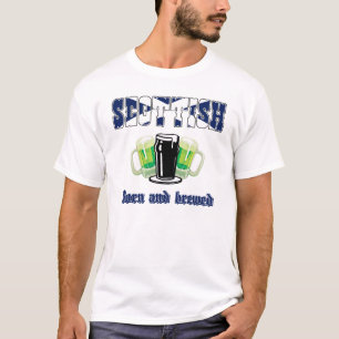 T-shirt Soutenu écossais et brassé