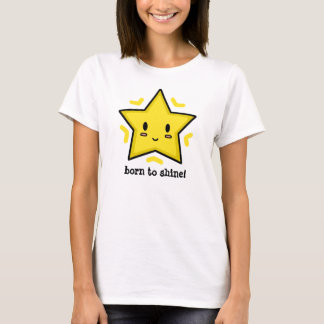 T-shirt Soutenu pour briller ! Dessus