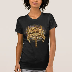 T-shirt Soutenu pour danser (léopard)