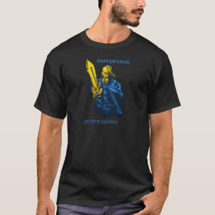 T-shirt Soutenu pour être Cosaque ukrainien libre