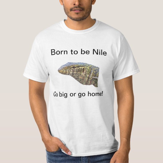 T-shirt Soutenu pour être le Nil (Devant)
