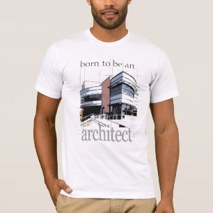 T-shirt Soutenu pour être un architecte