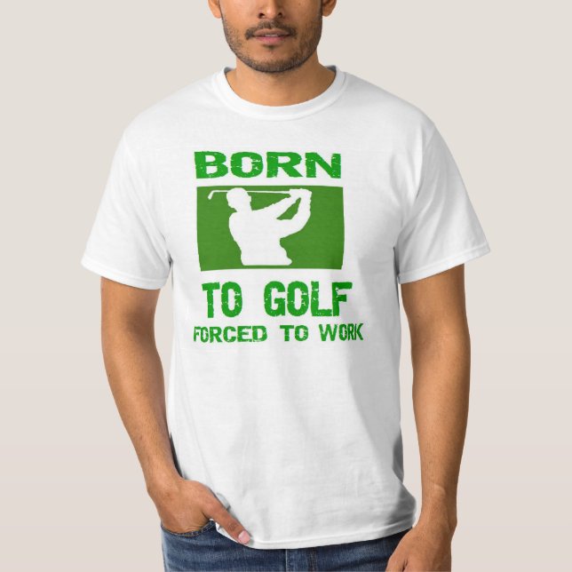 T-shirt Soutenu pour jouer au golf (Devant)