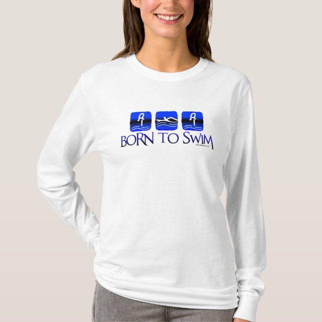 T-SHIRT SOUTENU POUR NAGER (Devant)