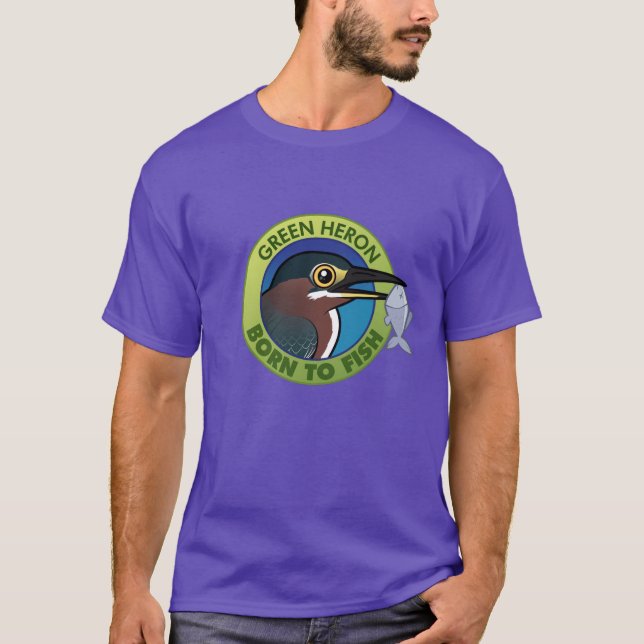 T-shirt Soutenu pour pêcher (Devant)