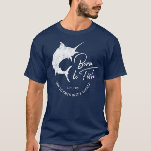 T-shirt Soutenu pour pêcher des affaires faites sur