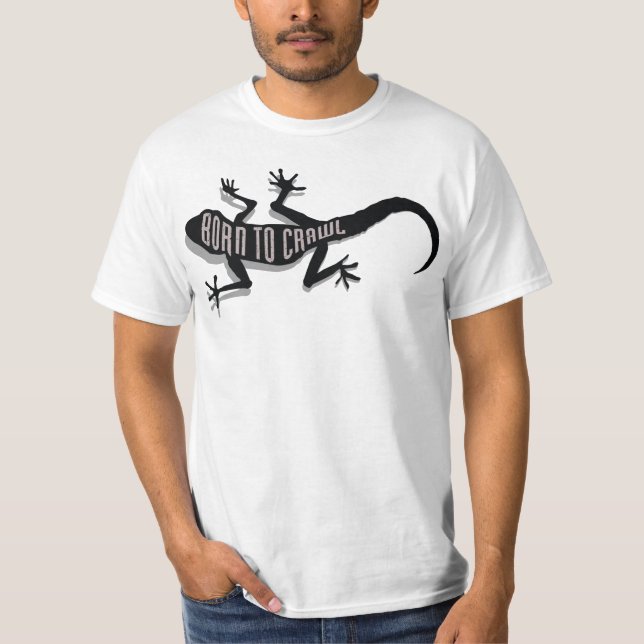 T-shirt Soutenu pour ramper - Gecko (Devant)
