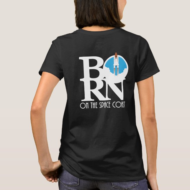 T-shirt SOUTENU sur la côte de l'espace (Dos)
