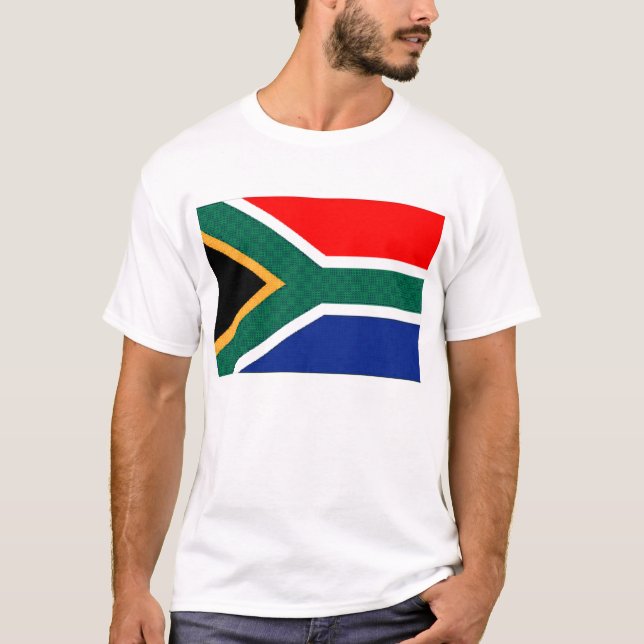 T-shirt south_africa-flag (Devant)