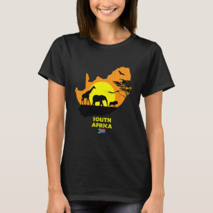 T-shirt South Africa Safari Savannah Sunset