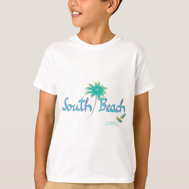 T-shirt South Beach, FL (Devant)