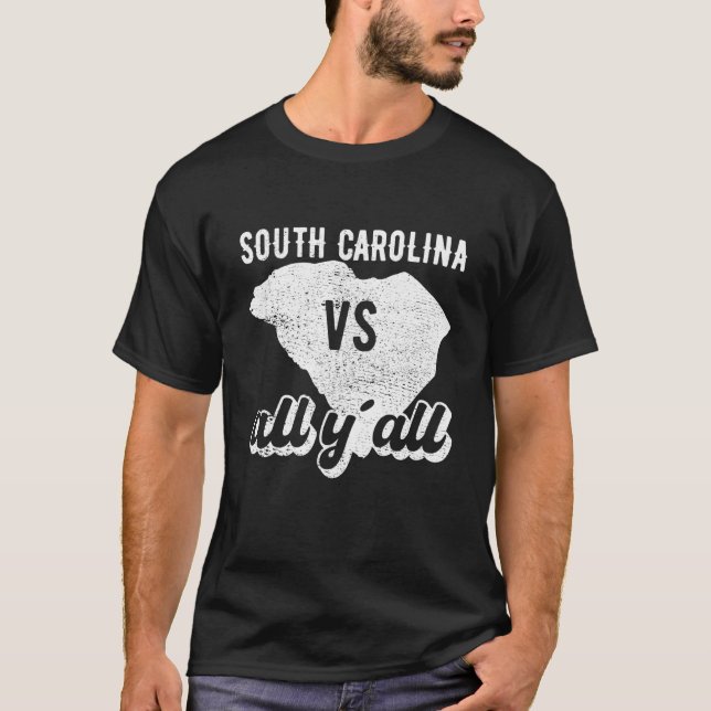 T-shirt South Carolina all y'all (Devant)