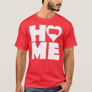 T-shirt South Dakota Home Heart State Tees