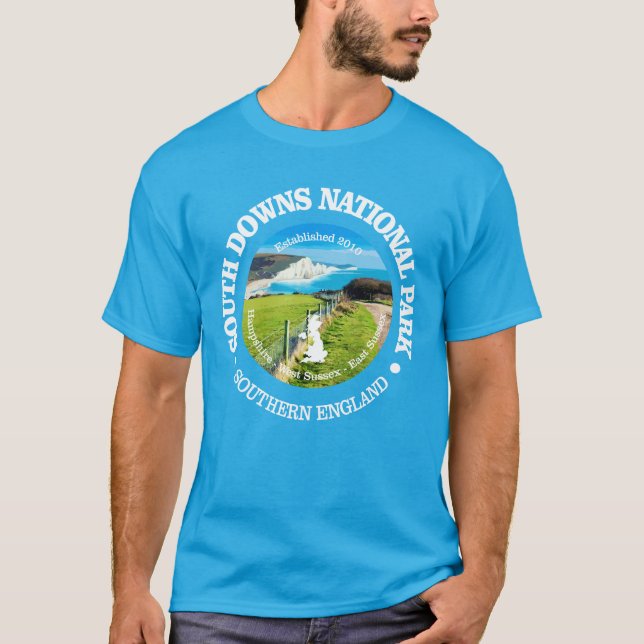 T-shirt South Downs NP (Devant)