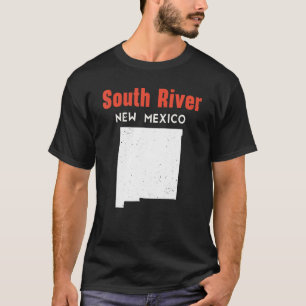 T-shirt South River Usa State America Voyage Nouveau Mexiq