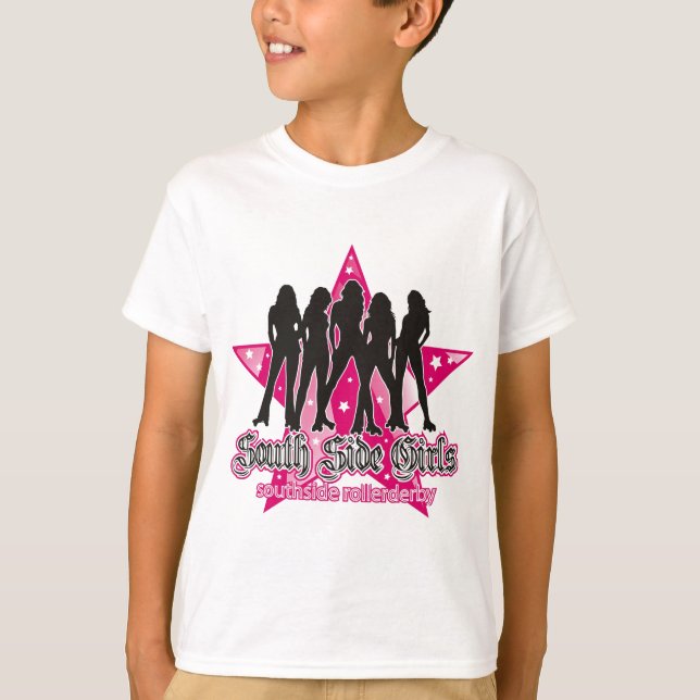 T-shirt South Side Roller Derby Kids T Shirt (Devant)