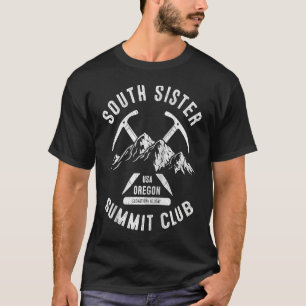 T-shirt South Sister Summit Club J'ai gravi le mont South