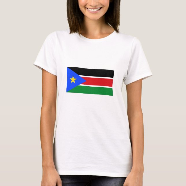 T-shirt South Sudan Flag (Devant)