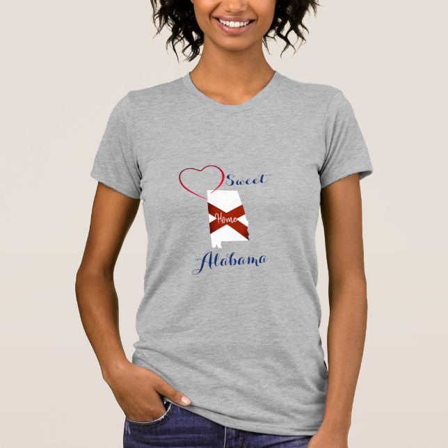 T-shirt Southern Girl Alabama (Devant)