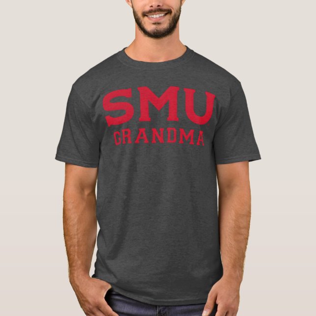 T-shirt Southern Methodist Smu Mustangs Grandma girl (Devant)