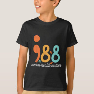 T-shirt Soutien à la prévention du suicide en santé mental