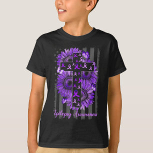 T-shirt Soutien à la sensibilisation à l'épilepsie Guerrie