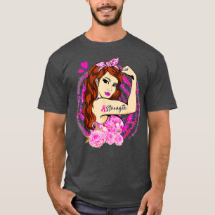 T-shirt Soutien à la sensibilisation des guerriers du canc