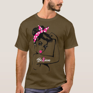 T-shirt Soutien à la sensibilisation des guerriers du canc
