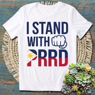 T-shirt Soutien à l'ancien président Rodrigo Duterte ICC