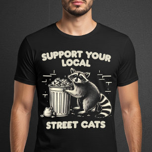T-shirt Soutien à vos chats de rue locaux