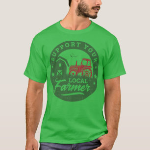 T-shirt Soutien agricole Fermes agricoles Agriculture Home