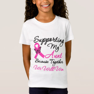 T-Shirt Soutien au cancer du sein (tante)