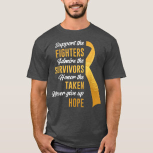 T-shirt Soutien aux combattants Survivants Espèrent que le