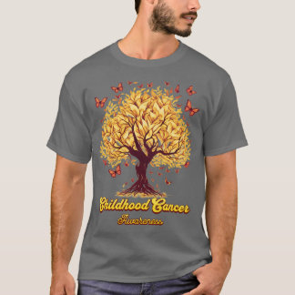 T-shirt Soutien aux papillons de sensibilisation à l'enfan