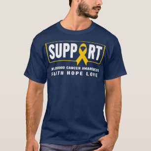 T-shirt Soutien Chemise contre le cancer de l'enfance - Ca