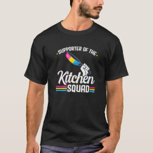 T-shirt Soutien de la fierté transexuelle Cuisine Squad Pa