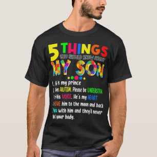 T-shirt Soutien de la sensibilisation sur l'autisme Autism