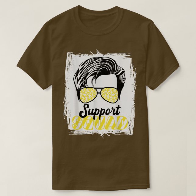 T-shirt Soutien de l'équipe I Enfance Retina Cancer I Reti (Design devant)