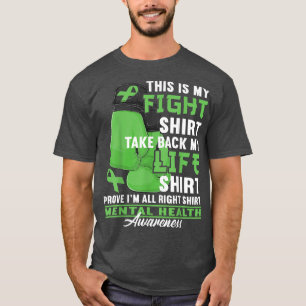 T-shirt Soutien de l'équipe I lutte chemise I Dépression e